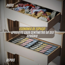 Organizador De Gaveta Dobrável Intimas Meias Cueca Calcinha 30X30X10CM Com 24 Possível Empilhar